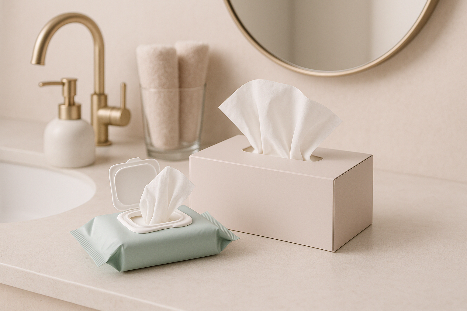 Facial Tissues & Wet Wipes