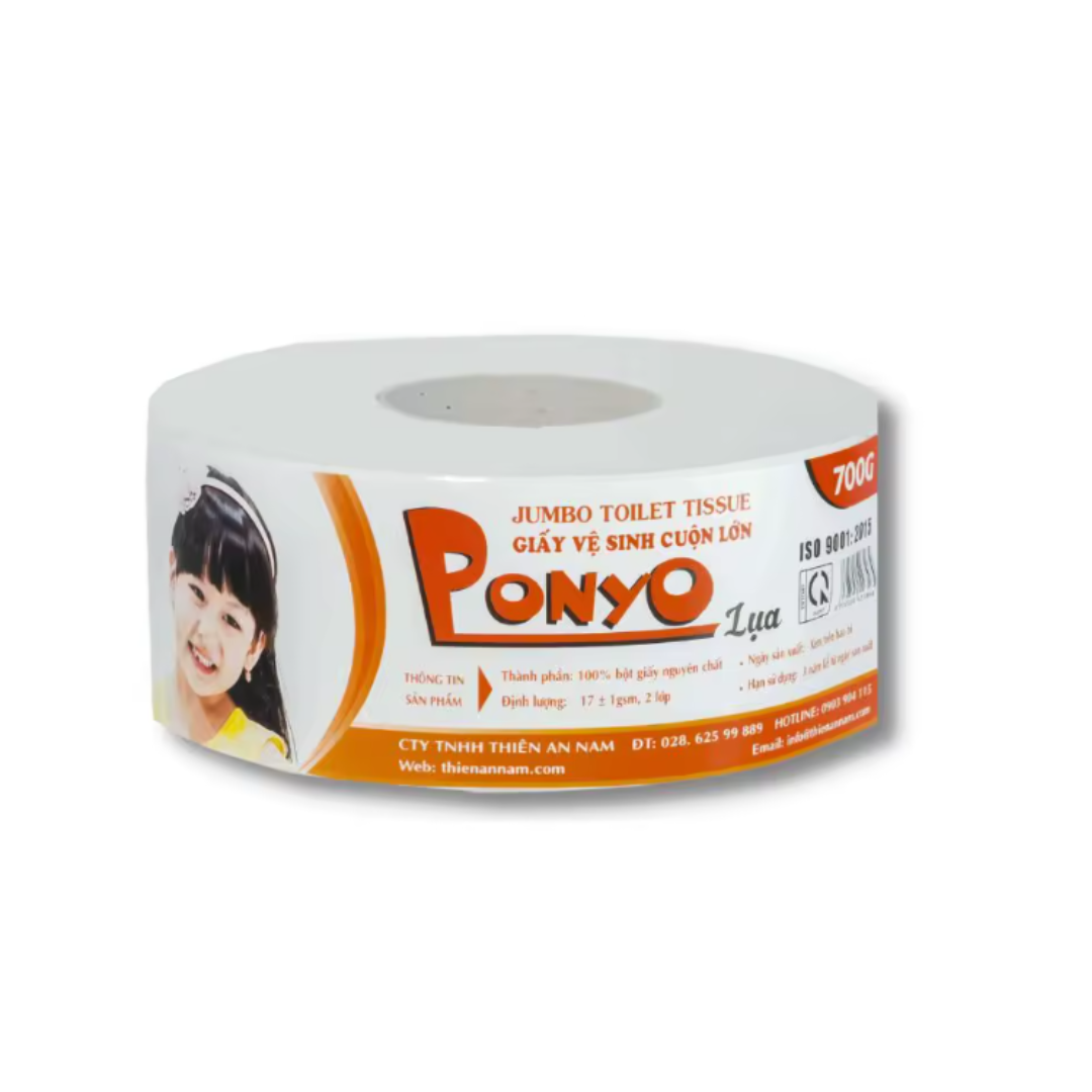 JR (Mini-Jumbo) Toilet Roll, 2-Ply — 210 m