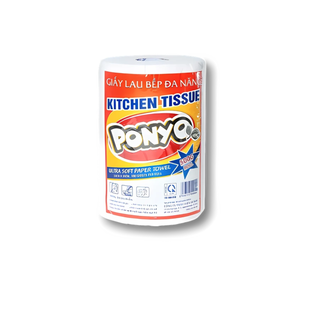 Kitchen Roll Ponyo, 2-Ply — 500 g